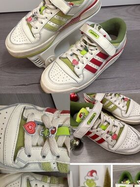 Dr. Seuss x adidas Forum Low 'The Grinch - Cream White' ID3512
